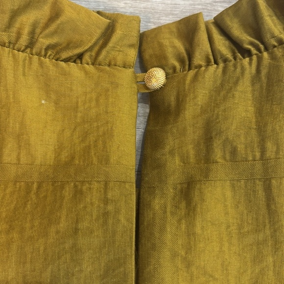 Corey Lynn Calter dress ruffle neck long sleeve Sz L - Picture 9 of 9